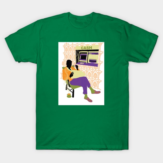 CSMA_money in property2 T-Shirt by Neil Webb | Illustrator